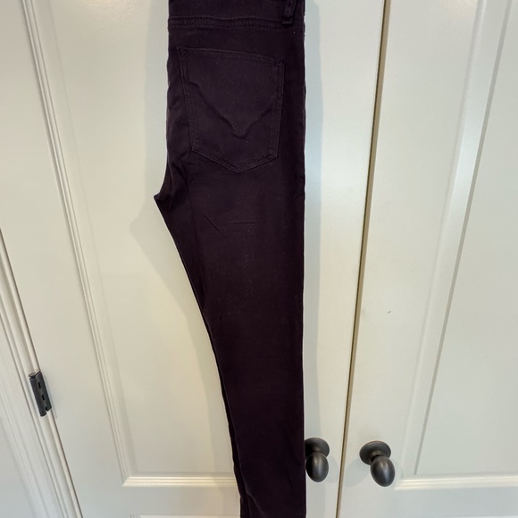 Hudson Soft Cabernet/Deep Purple Denim Sz 25 - Picture 3 of 4